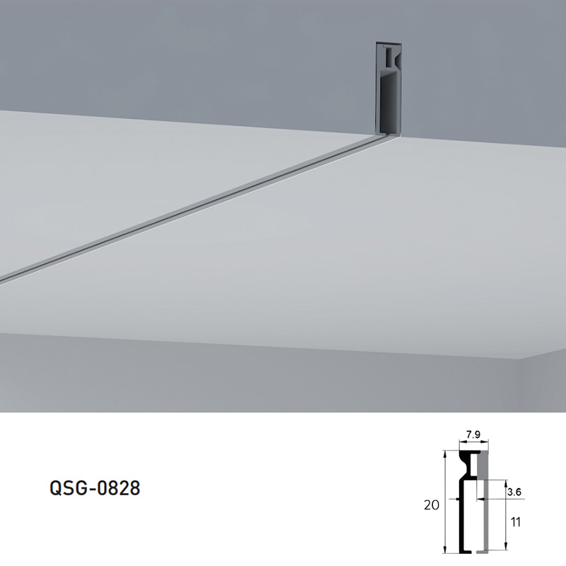 Slim Recessed LED Diffuser Channel For LED Strip Lighting Slim Recessed LED Diffuser Channel For LED Strip Lighting
